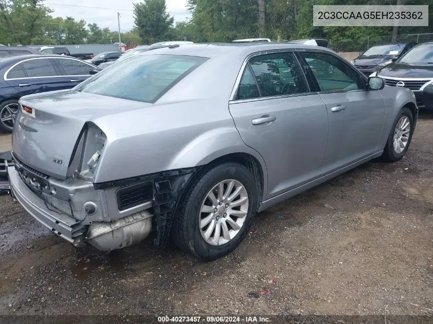 2014 Chrysler 300 VIN: 2C3CCAAG5EH235362 Lot: 40273457