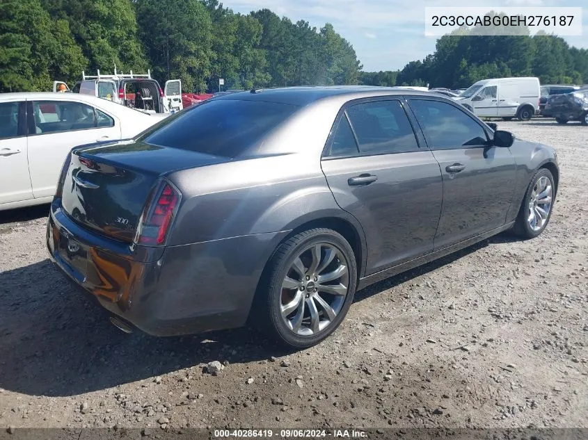 2C3CCABG0EH276187 2014 Chrysler 300 300S