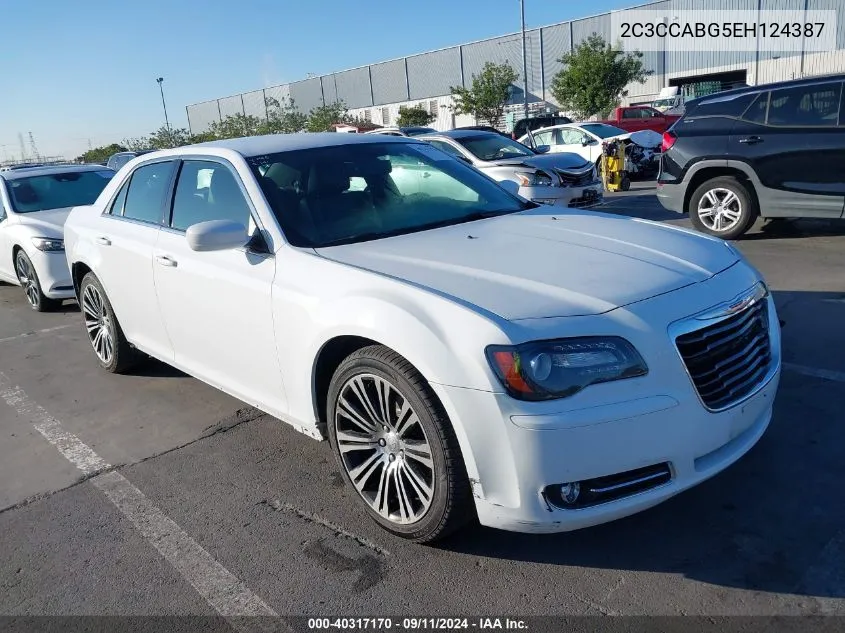 2014 Chrysler 300 S VIN: 2C3CCABG5EH124387 Lot: 40317170