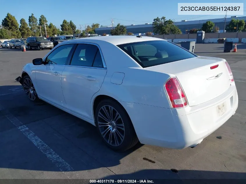 2C3CCABG5EH124387 2014 Chrysler 300 S