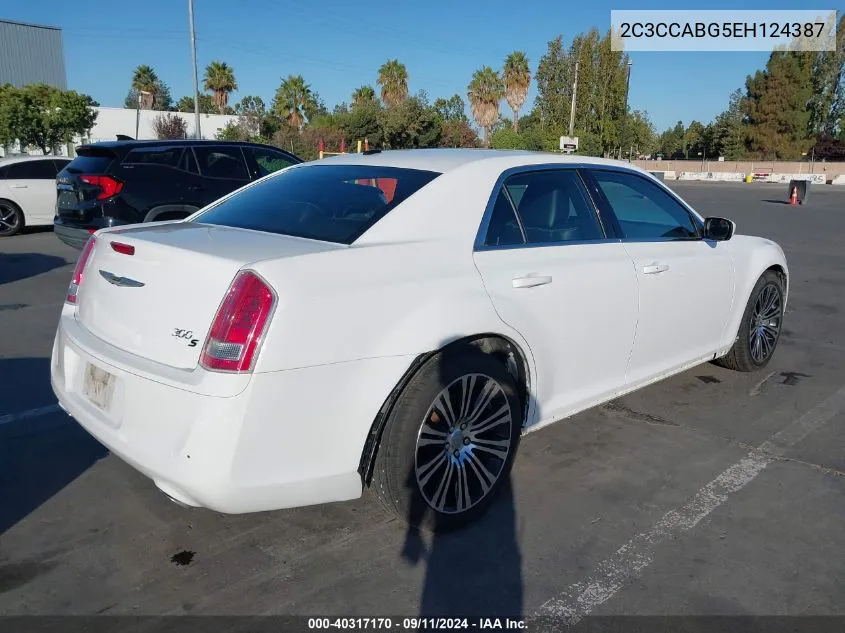 2C3CCABG5EH124387 2014 Chrysler 300 S