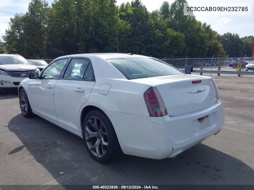 2014 Chrysler 300 S VIN: 2C3CCABG9EH232785 Lot: 40323939