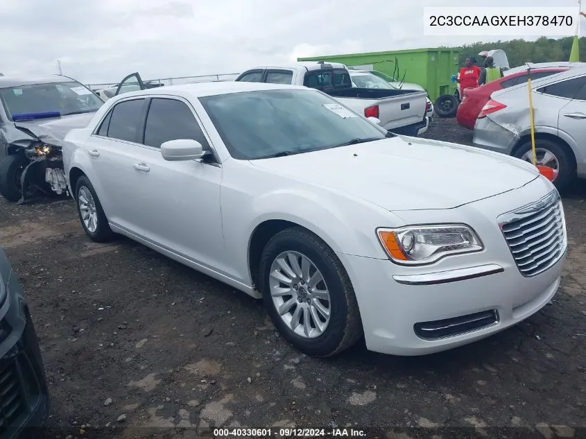 2C3CCAAGXEH378470 2014 Chrysler 300