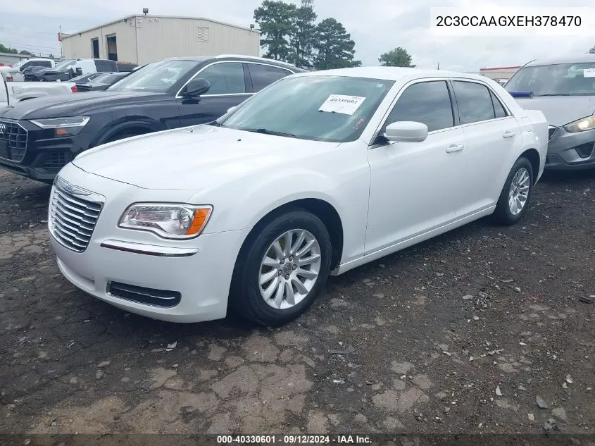 2C3CCAAGXEH378470 2014 Chrysler 300