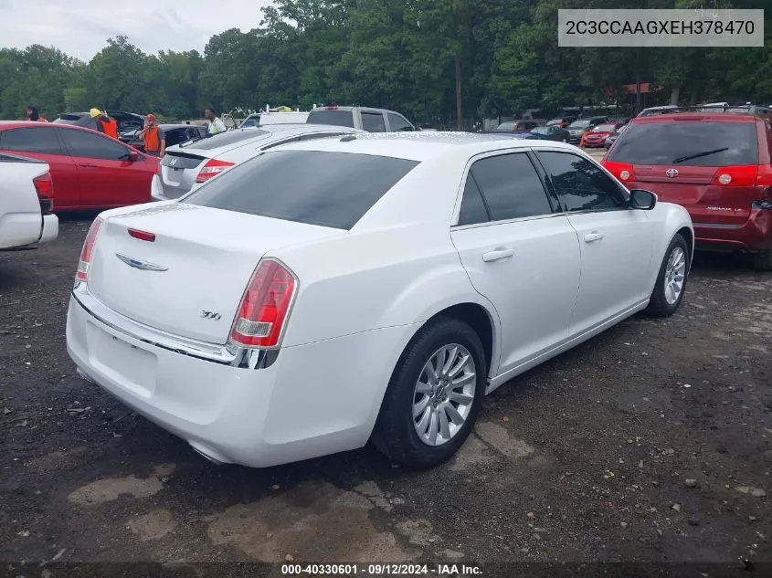 2C3CCAAGXEH378470 2014 Chrysler 300