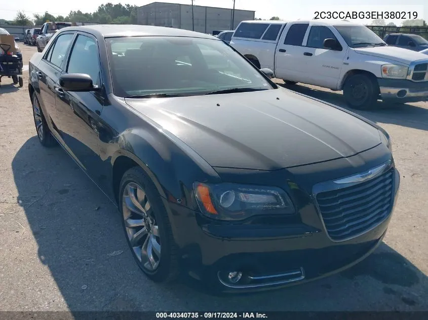 2014 Chrysler 300 S VIN: 2C3CCABG3EH380219 Lot: 40340735