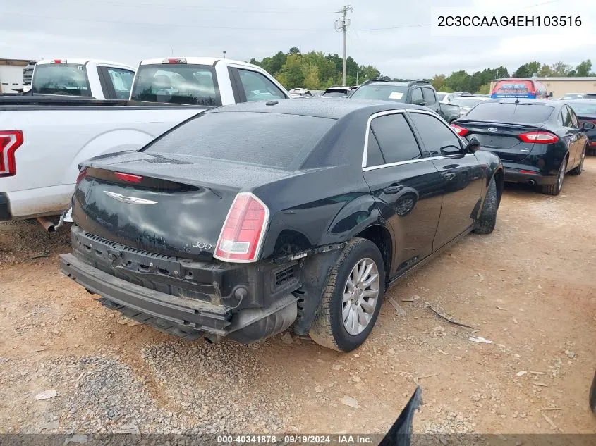 2014 Chrysler 300 VIN: 2C3CCAAG4EH103516 Lot: 40341878