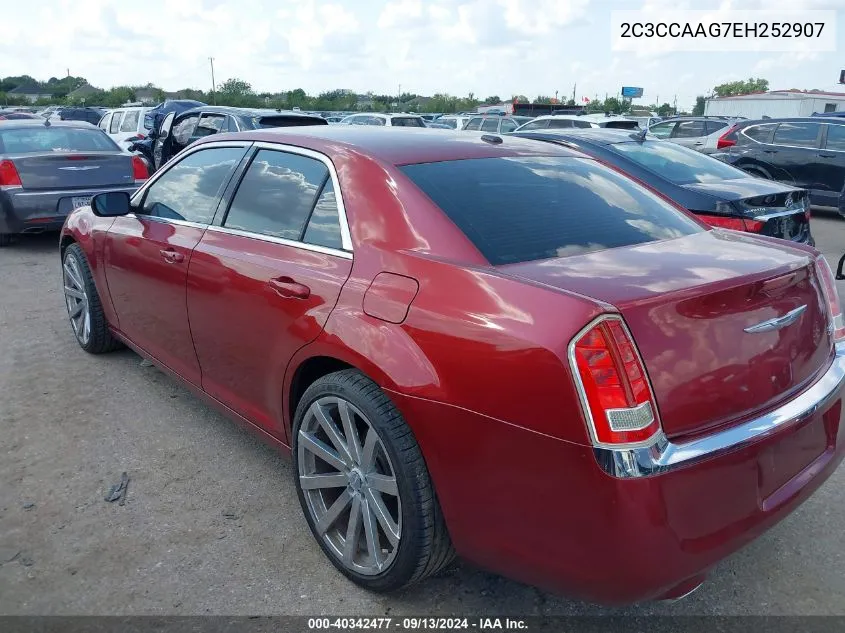 2014 Chrysler 300 VIN: 2C3CCAAG7EH252907 Lot: 40342477