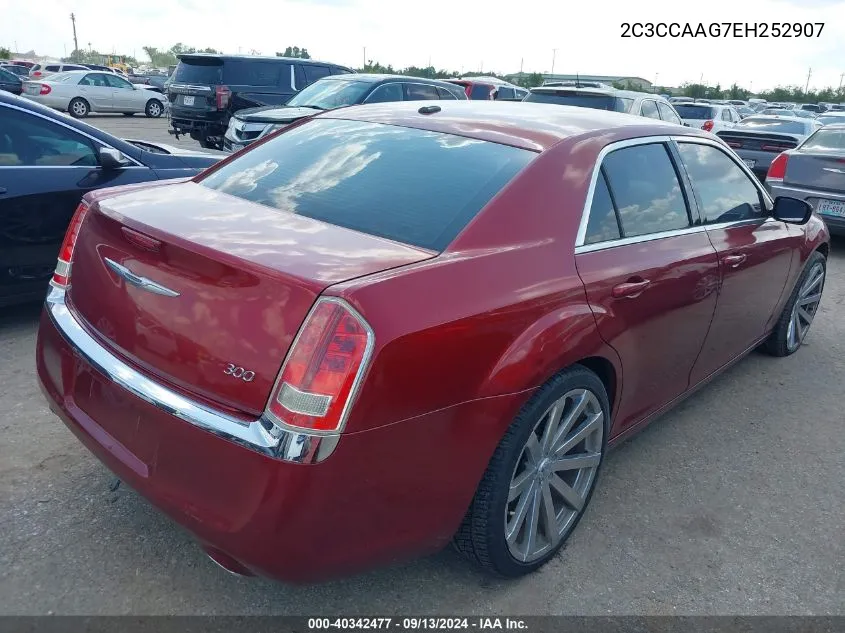 2014 Chrysler 300 VIN: 2C3CCAAG7EH252907 Lot: 40342477