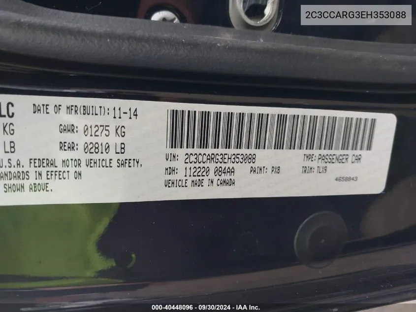 2C3CCARG3EH353088 2014 Chrysler 300