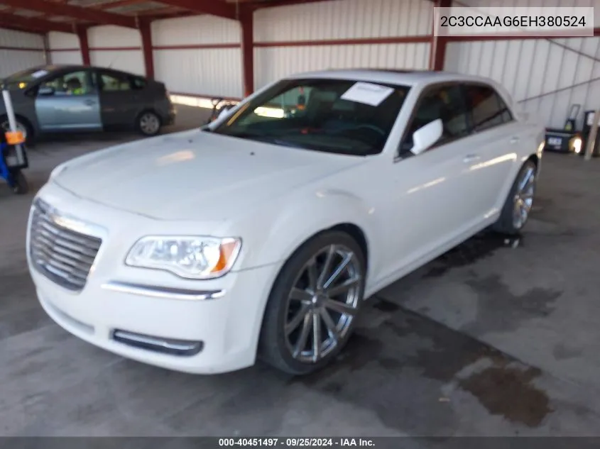 2014 Chrysler 300 VIN: 2C3CCAAG6EH380524 Lot: 40451497