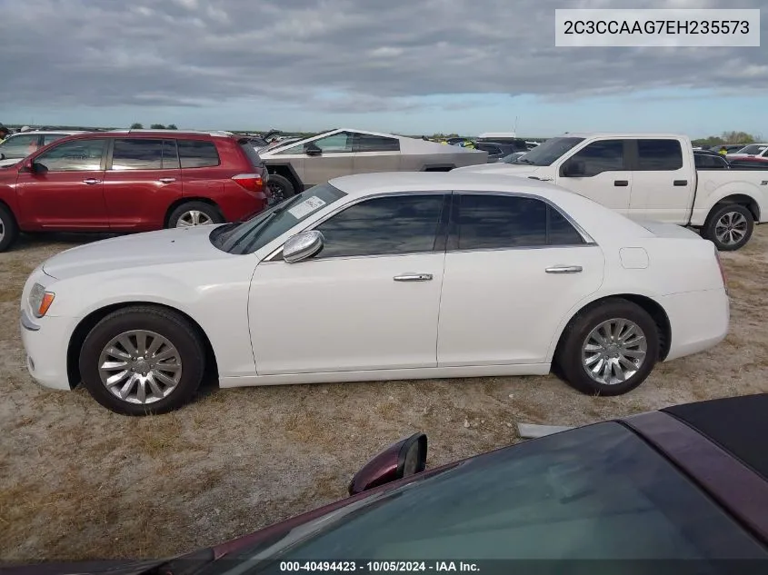 2014 Chrysler 300 VIN: 2C3CCAAG7EH235573 Lot: 40494423