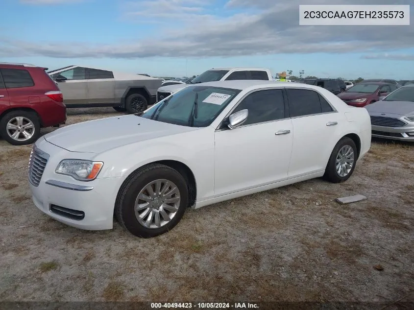 2014 Chrysler 300 VIN: 2C3CCAAG7EH235573 Lot: 40494423