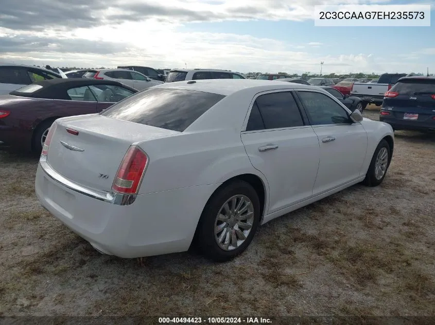 2014 Chrysler 300 VIN: 2C3CCAAG7EH235573 Lot: 40494423