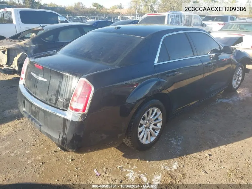 2014 Chrysler 300 VIN: 2C3CCAAGXEH209386 Lot: 40505761