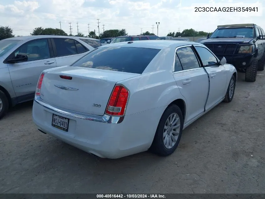 2014 Chrysler 300 VIN: 2C3CCAAG2EH354941 Lot: 40516442