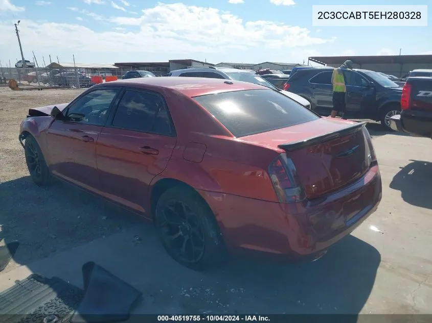 2C3CCABT5EH280328 2014 Chrysler 300 300S