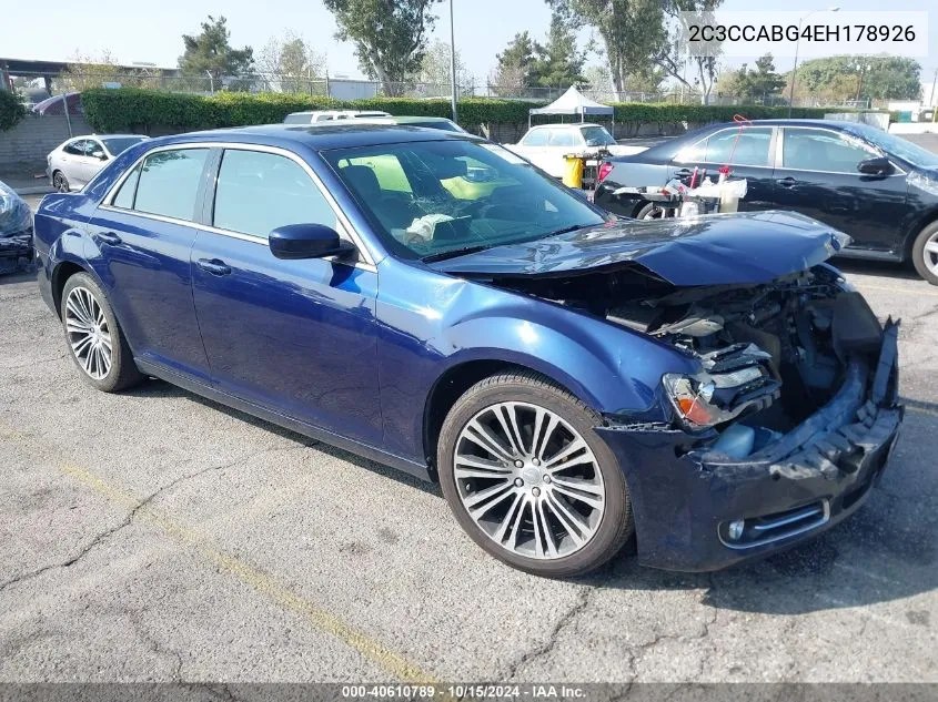 2C3CCABG4EH178926 2014 Chrysler 300 300S