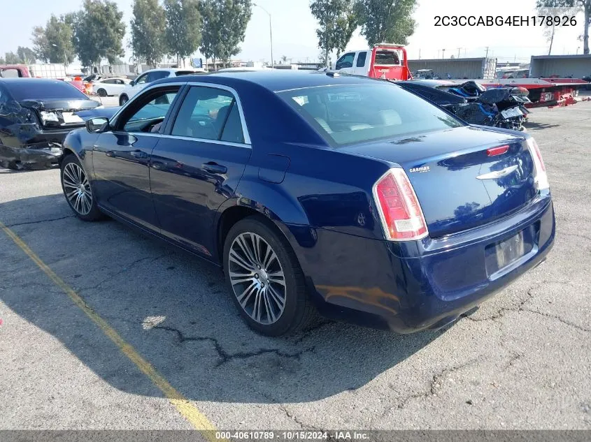 2C3CCABG4EH178926 2014 Chrysler 300 300S