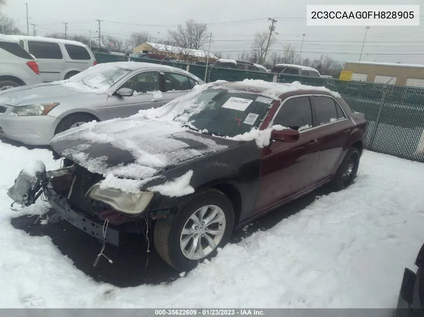 2C3CCAAG0FH828905 2015 Chrysler 300 Limited