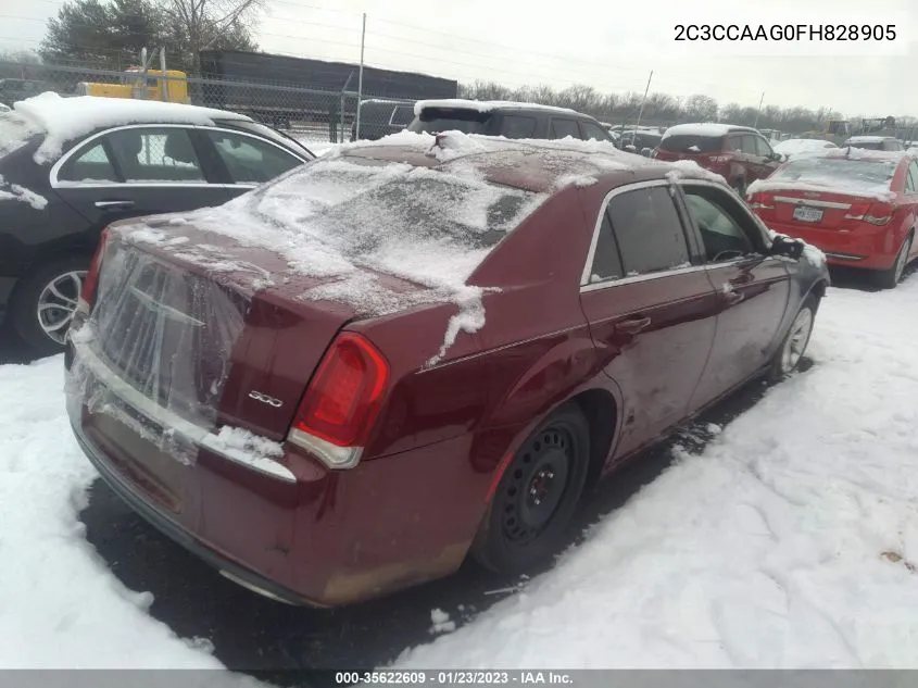 2C3CCAAG0FH828905 2015 Chrysler 300 Limited