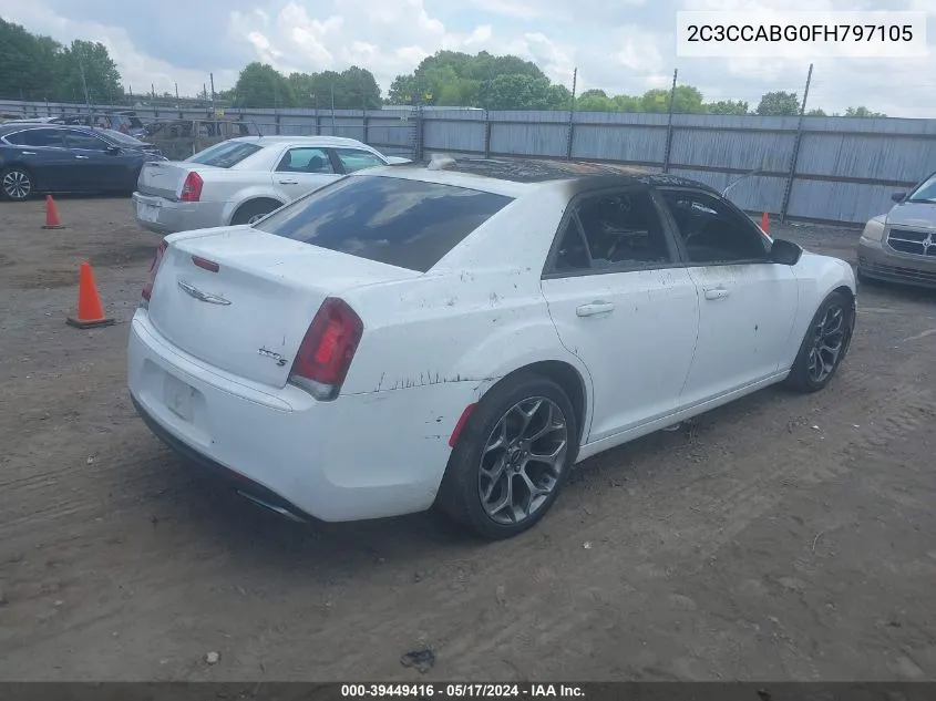 2015 Chrysler 300 300S VIN: 2C3CCABG0FH797105 Lot: 39449416