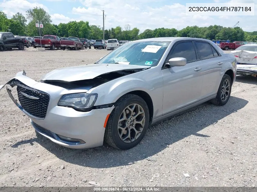 2015 Chrysler 300 300S VIN: 2C3CCAGG4FH787184 Lot: 39626674