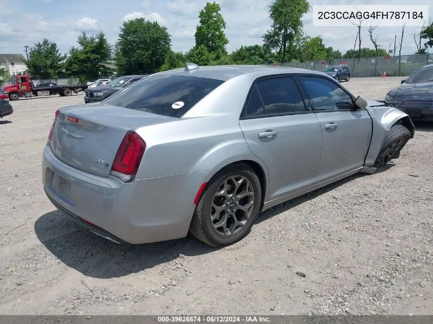 2015 Chrysler 300 300S VIN: 2C3CCAGG4FH787184 Lot: 39626674