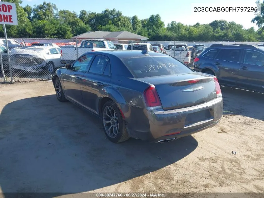 2015 Chrysler 300 S VIN: 2C3CCABG0FH797296 Lot: 39747766