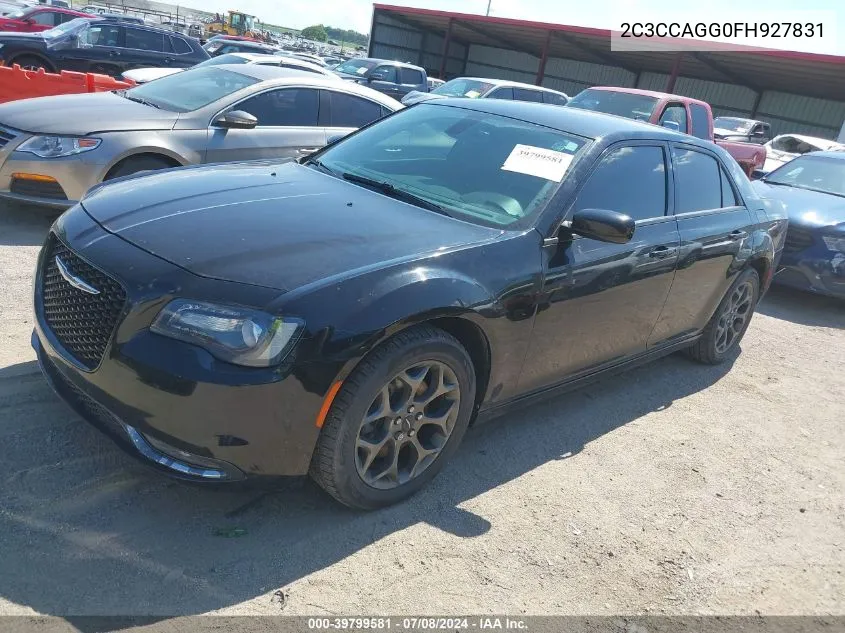 2C3CCAGG0FH927831 2015 Chrysler 300 300S