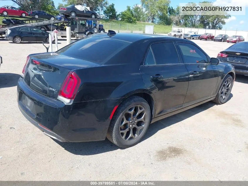 2C3CCAGG0FH927831 2015 Chrysler 300 300S