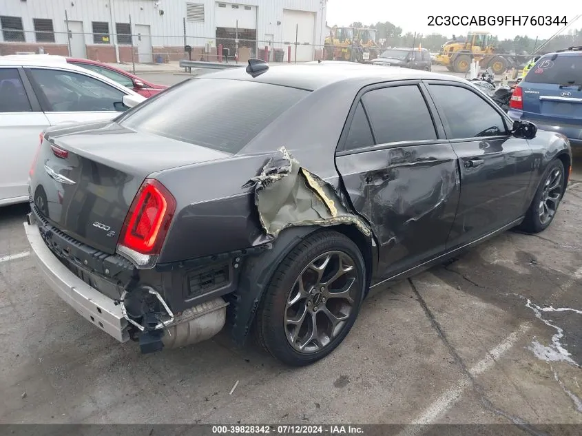 2C3CCABG9FH760344 2015 Chrysler 300 300S