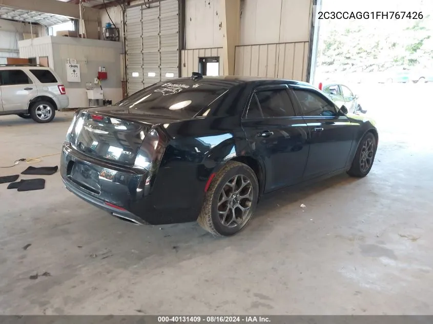 2015 Chrysler 300 300S VIN: 2C3CCAGG1FH767426 Lot: 40131409