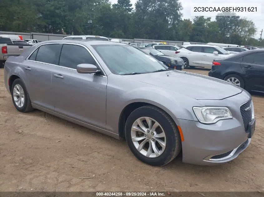 2015 Chrysler 300 Limited VIN: 2C3CCAAG8FH931621 Lot: 40244258