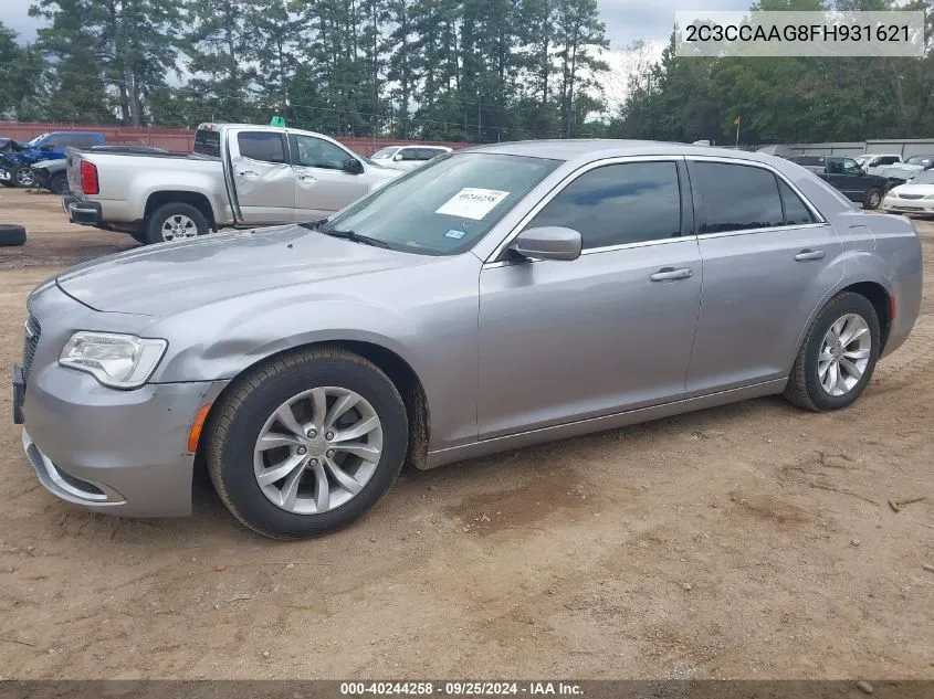 2015 Chrysler 300 Limited VIN: 2C3CCAAG8FH931621 Lot: 40244258