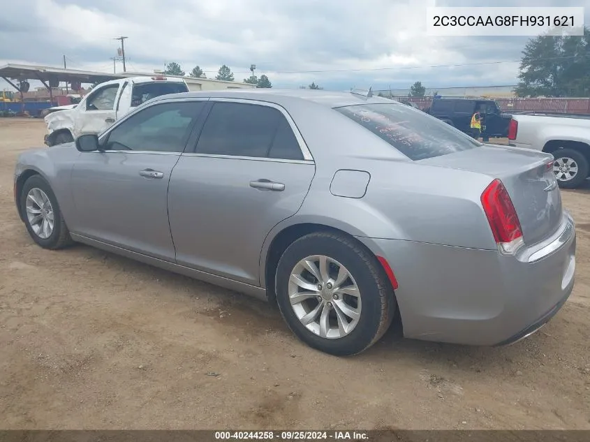 2C3CCAAG8FH931621 2015 Chrysler 300 Limited