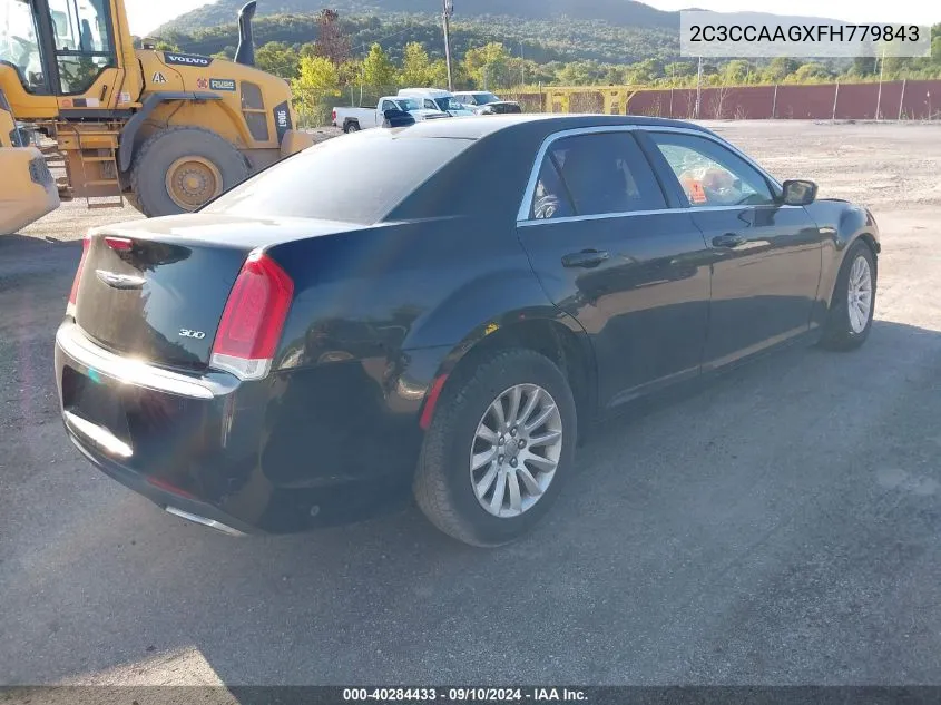 2C3CCAAGXFH779843 2015 Chrysler 300 Limited