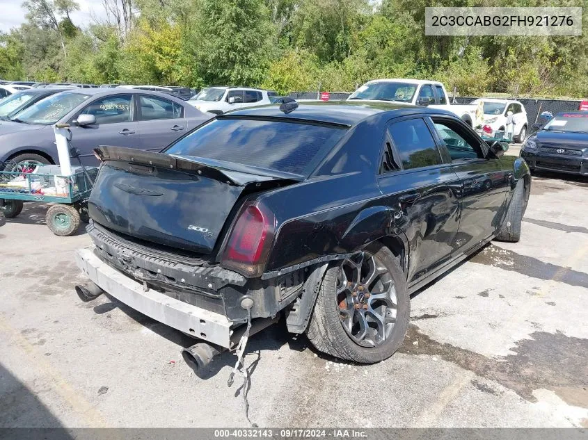 2C3CCABG2FH921276 2015 Chrysler 300 300S