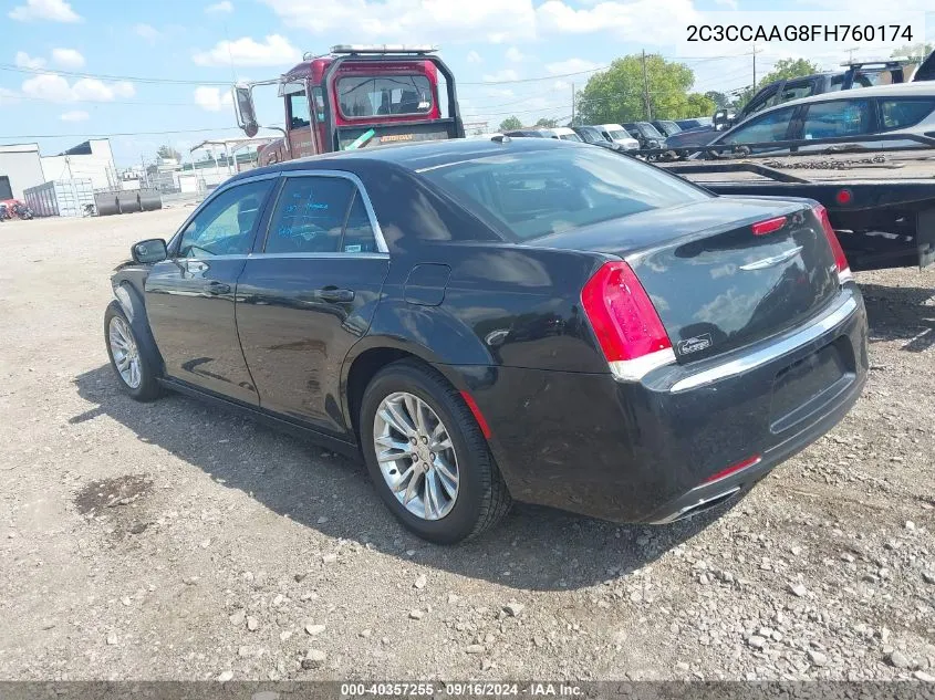 2C3CCAAG8FH760174 2015 Chrysler 300 Touring