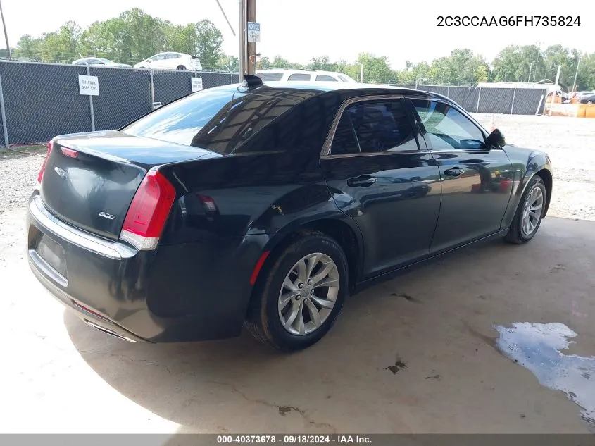 2C3CCAAG6FH735824 2015 Chrysler 300 Limited