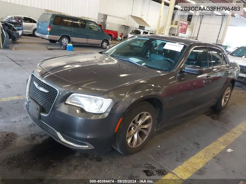 2C3CCAAG3FH796483 2015 Chrysler 300 Limited