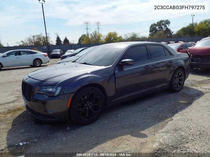 2C3CCABG3FH797275 2015 Chrysler 300 300S