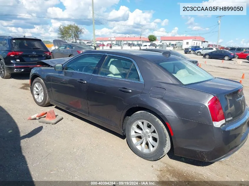 2015 Chrysler 300 Limited VIN: 2C3CCAAG5FH899050 Lot: 40394284