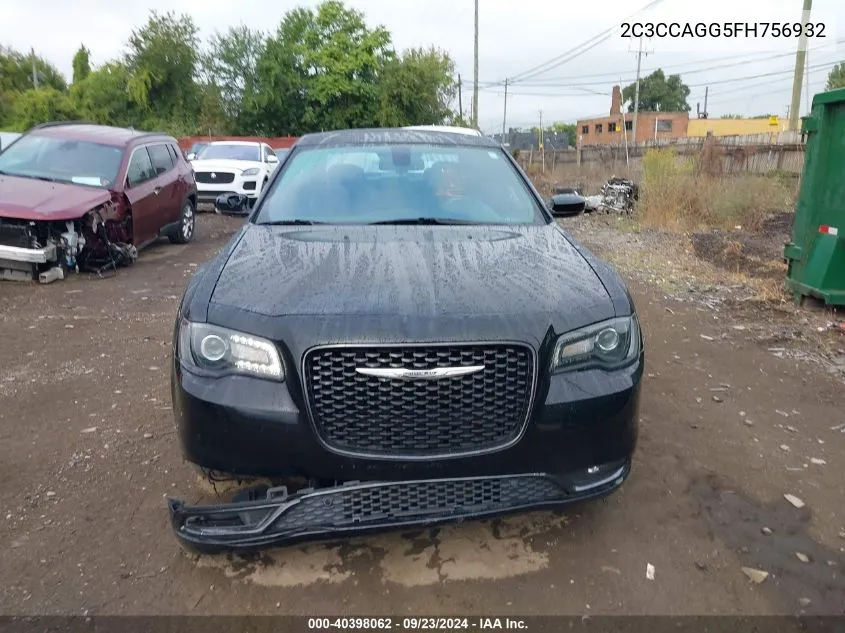 2C3CCAGG5FH756932 2015 Chrysler 300 S