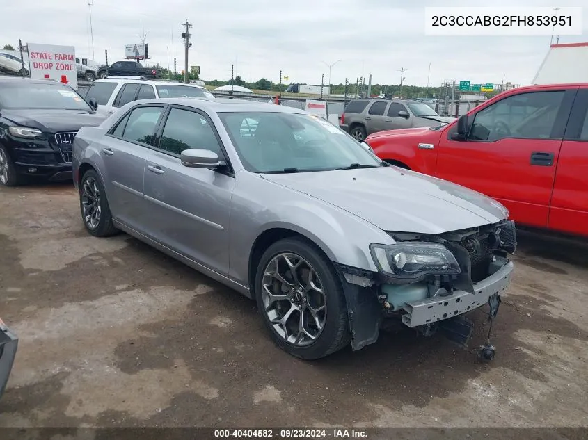 2C3CCABG2FH853951 2015 Chrysler 300 300S