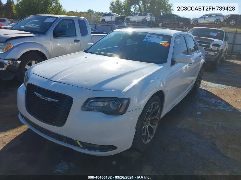 2015 Chrysler 300 300S VIN: 2C3CCABT2FH739428 Lot: 40455182