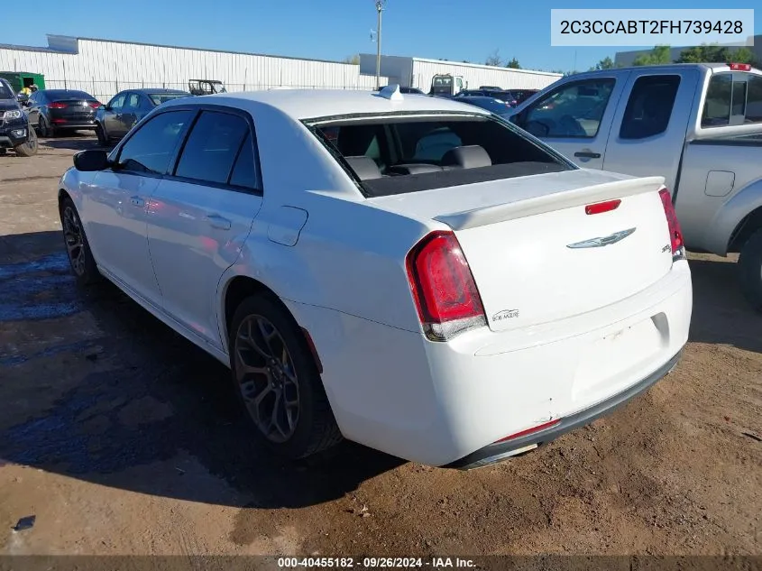 2015 Chrysler 300 300S VIN: 2C3CCABT2FH739428 Lot: 40455182