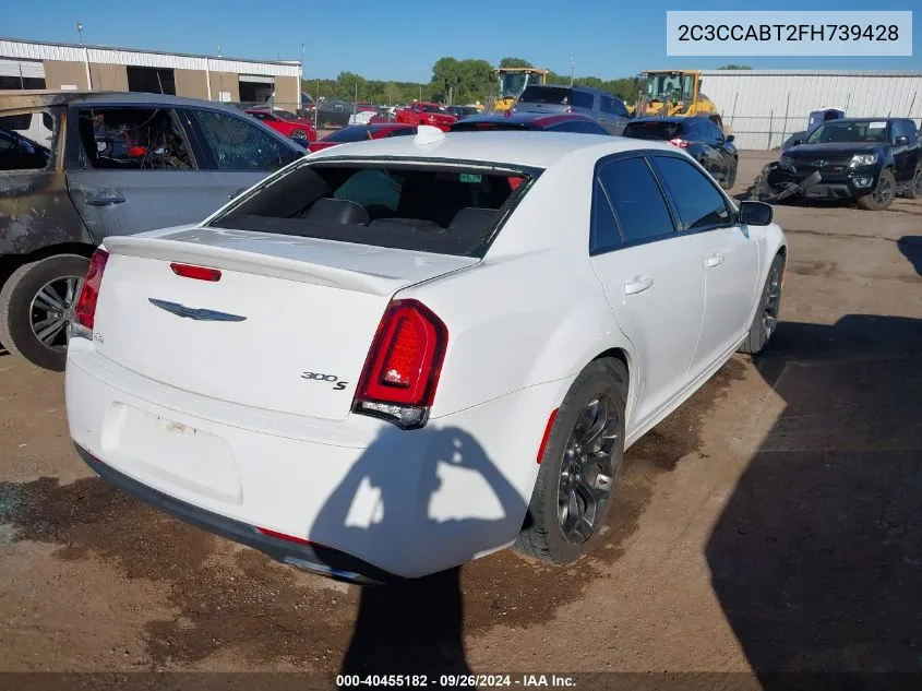 2015 Chrysler 300 300S VIN: 2C3CCABT2FH739428 Lot: 40455182