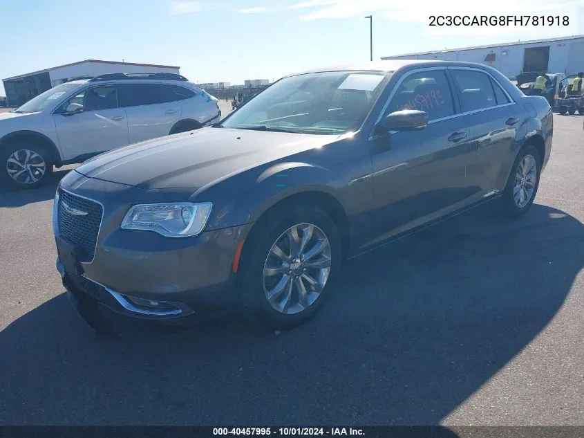 2C3CCARG8FH781918 2015 Chrysler 300 Limited