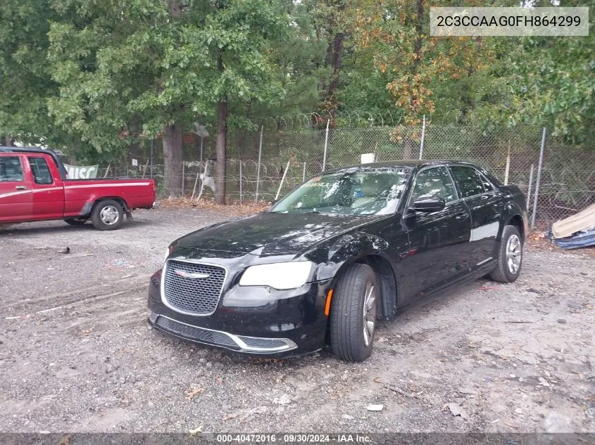 2015 Chrysler 300 Limited VIN: 2C3CCAAG0FH864299 Lot: 40472016